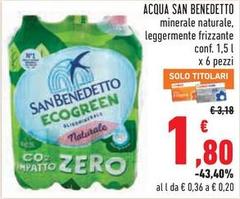 San Benedetto - Acqua