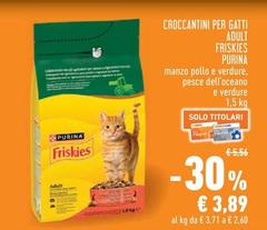 Purina - Croccantini Per Gatti Adult Friskies