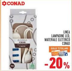 Conad - Linea Lampadine Led, Materiale Elettrico