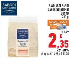 Sapori - Savoiardi Sardi &Dintorni