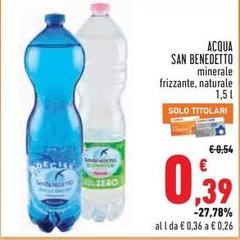 San Benedetto - Acqua