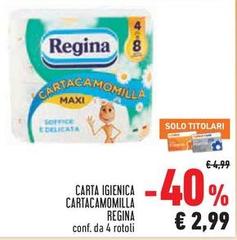 Regina - Carta Igienica Cartacamomilla