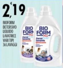 Bioform - Detersivo Liquido Lavatrice