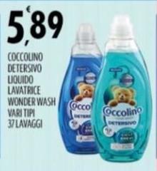 Coccolino - Detersivo Liquido Lavatrice Wonderwash