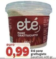 Eté - Etè Pane Grattugiato