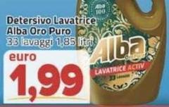 Alba - Detersivo Lavatrice  Oro Puro
