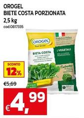 Orogel - Biete Costa Porzionata