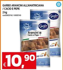 Garbo - Arancini All'Amatriciana / Cacio E Pepe