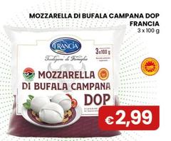 Francia - Mozzarella Di Bufala Campana DOP 3 X 100 G
