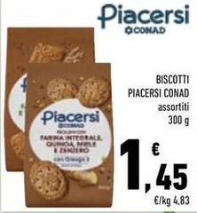 Conad - Biscotti Piacersi