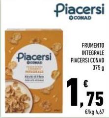 Conad - Piacersi Frumento Integrale