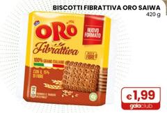Saiwa - Biscotti Fibrattiva Oro 420 G