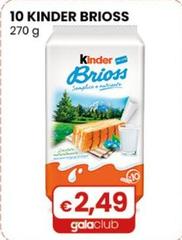 Kinder - 10 Brioss 270 G