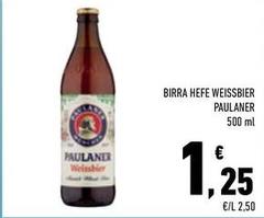 Paulaner - Birra Hefe Weissbier
