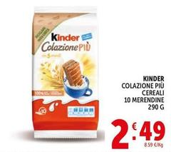 Kinder - Colazione Più Cereali 10 Merendine