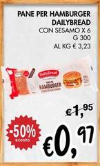 Daily bread - Pane Per Hamburger