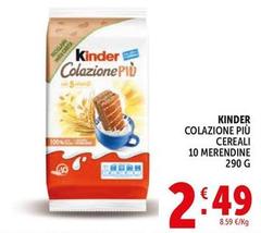 Kinder - Colazione Più Cereali 10 Merendine