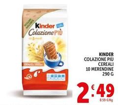 Ferrero - Kinder Colazione Più Cereali 10 Merendine