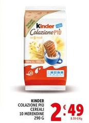 Kinder - Colazione Più Cereali 10 Merendine