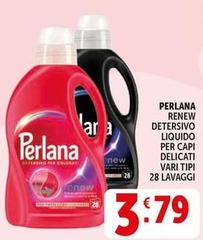 Perlana - Renew Detersivo Liquido Per Capi Delicati
