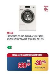 Miele - Lavatrice CF 8kg 1400G A-10% EXCELL WEA135WCS WEA135WCS WCS 8KG ACTIVE