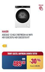 Haier - Asciug E Refresh Ai Wifi Hd120e357u Hd120e357u11t