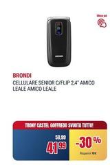 Brondi - Cellulare Senior C/Flip 2,4