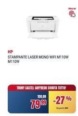 HP - Stampante Laser Mono Wifi M110w M110w