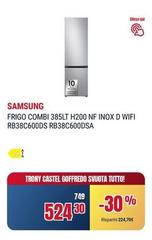 Samsung - Frigo Combi 385lt H200 Nf Inox D Wifi