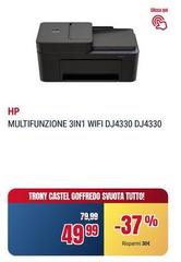 HP - Multifunzione 3in 1 Wifi Dj4330 Dj4330