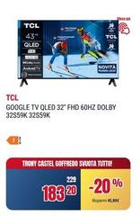 TCL - Google Tv Qled 32