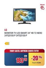 LG - Monitor Tv Led Smart 24