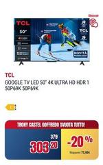 TCL - Google Tv Led 50