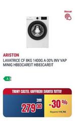 Ariston - Lavatrice Cf 8kg 1400g
