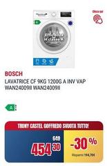 Bosch - Lavatrice Cf 9kg 1200g A Inv Vap WAN240091I