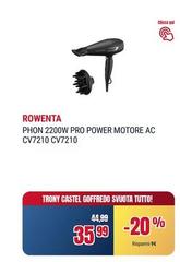 Rowenta - Phon 2200w Pro Power Motore Ac CV7210 CV7210