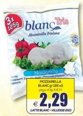 Blanc - Mozzarella