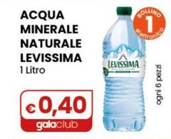 Levissima - Acqua Minerale Naturale 1 Litro