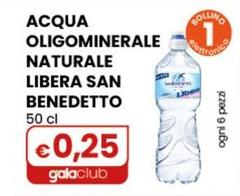 San Benedetto - Acqua Oligominerale Naturale Libera 50 Cl