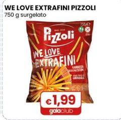 Pizzoli - We Love Extrafini 750 G Surgelato