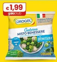 Orogel - Contorno Misto Benessere