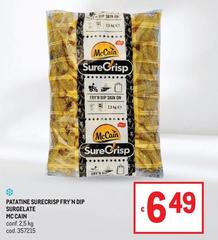 Mccain - Patatine Surecrisp Fry'n Dip Surgelate