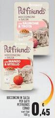 Conad - Bocconcini In Salsa Per Gatti Petfriends