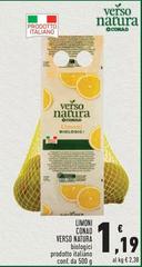 Conad - Verso Natura Limoni