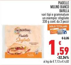 Barilla - Piadelle Mulino Bianco
