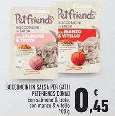 Conad - Bocconcini In Salsa Per Gatti Petfriends