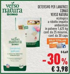 Conad - Detersivo Per Lavatrice Verso Natura