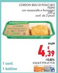 Fileni - Cordon Bleu Di Pollo Bio