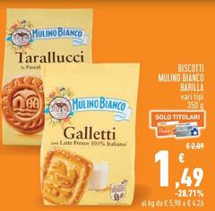 Barilla - Biscotti Mulino Bianco