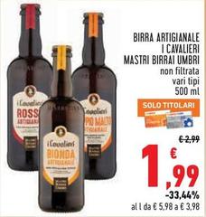 Mastri birrai umbri - Birra Artigianale I Cavalieri